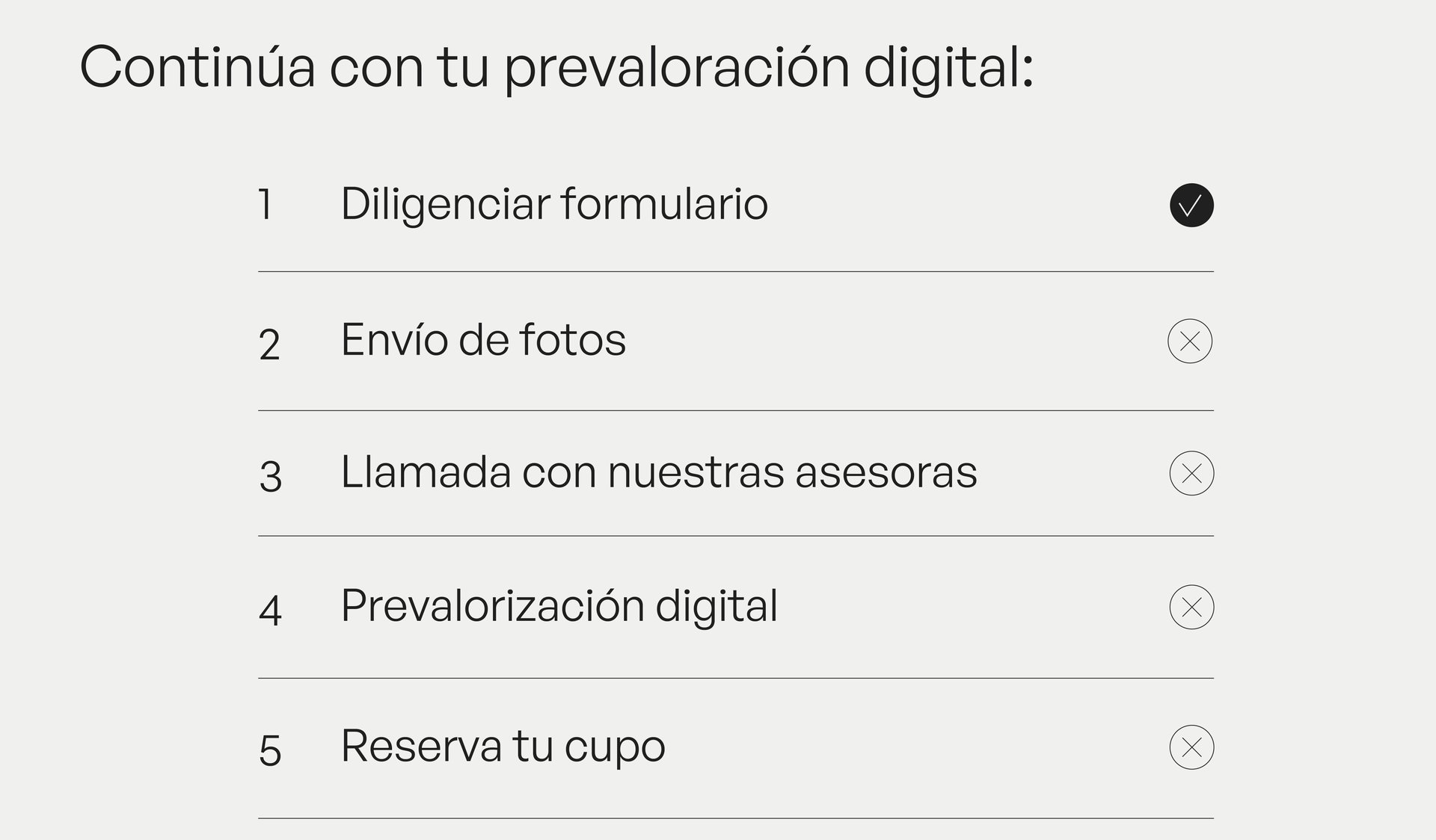 CORREOS PROCESO ESPAÑOL